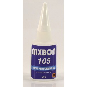 MX105 - CYANOACRYLATE ADHESIVE QUICK THIN (BOITE DE 12 PCS)